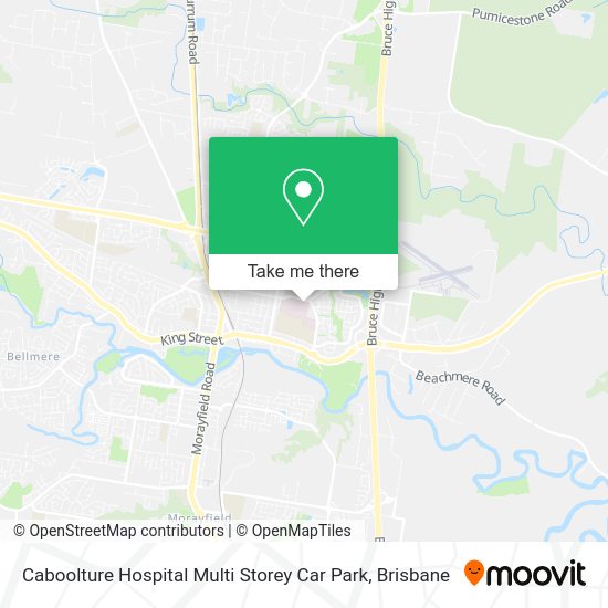 Caboolture Hospital Multi Storey Car Park map
