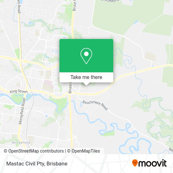Mastac Civil Pty map