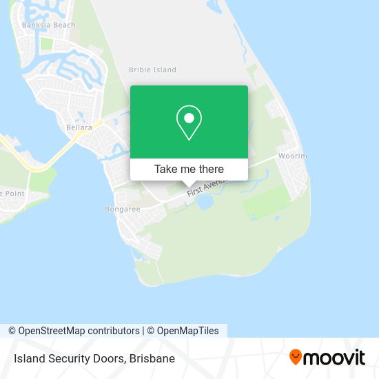 Island Security Doors map