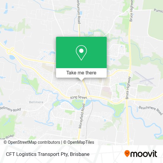CFT Logistics Transport Pty map