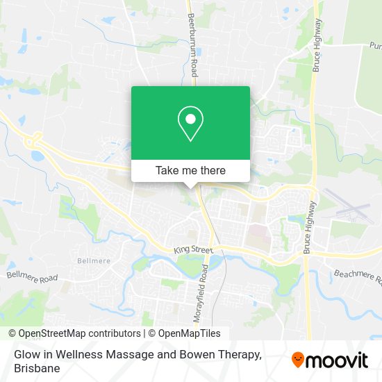 Glow in Wellness Massage and Bowen Therapy map