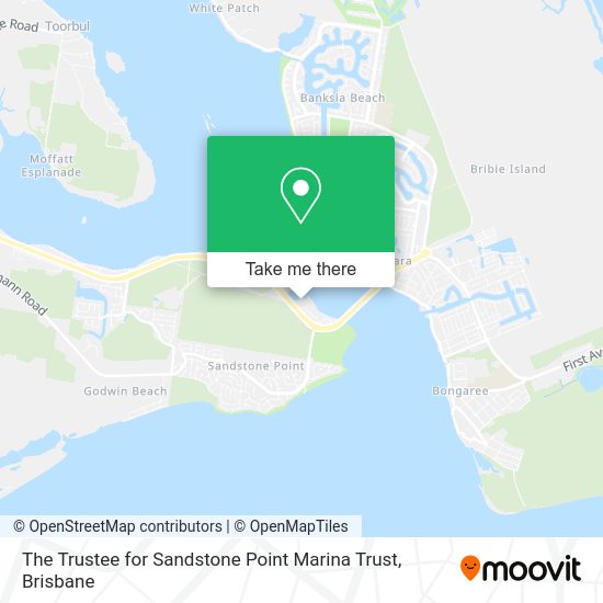 The Trustee for Sandstone Point Marina Trust map