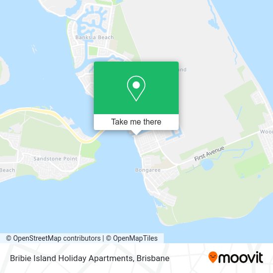 Bribie Island Holiday Apartments map