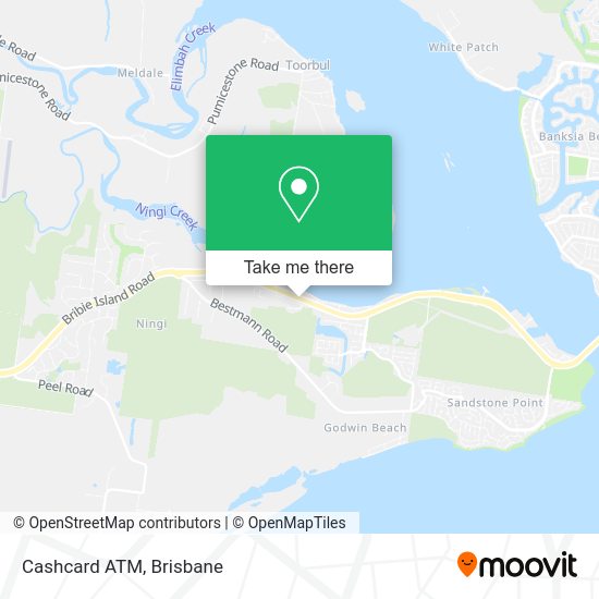 Cashcard ATM map