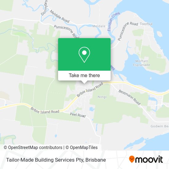 Tailor-Made Building Services Pty map