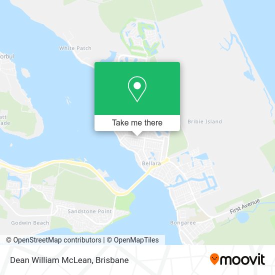 Dean William McLean map