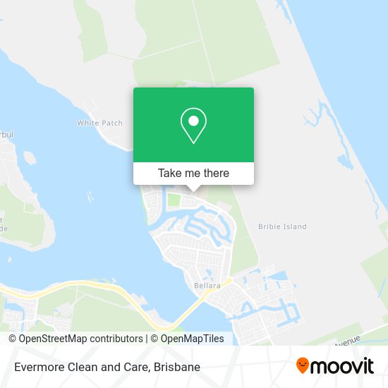 Evermore Clean and Care map