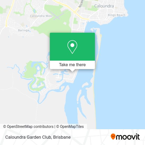 Caloundra Garden Club map