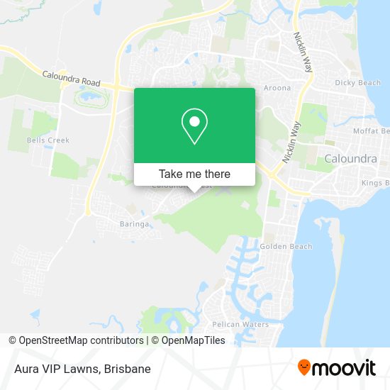 Aura VIP Lawns map