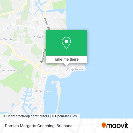 Damien Margetts Coaching map