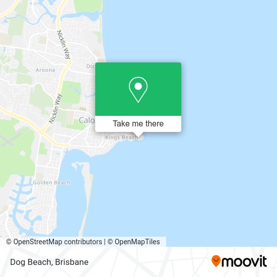 Dog Beach map