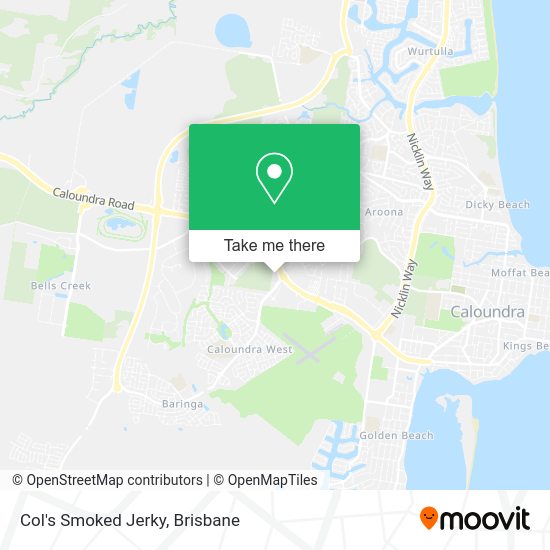 Col's Smoked Jerky map