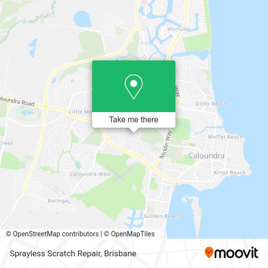 Sprayless Scratch Repair map
