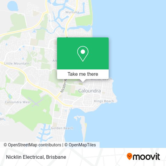 Nicklin Electrical map