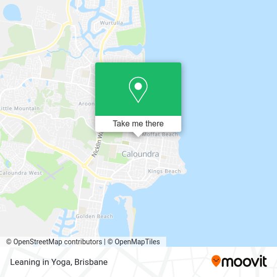 Leaning in Yoga map