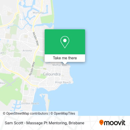 Sam Scott - Massage Pt Mentoring map