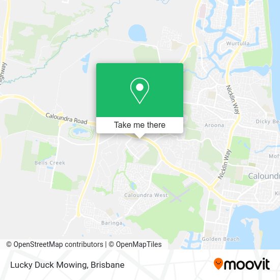 Lucky Duck Mowing map