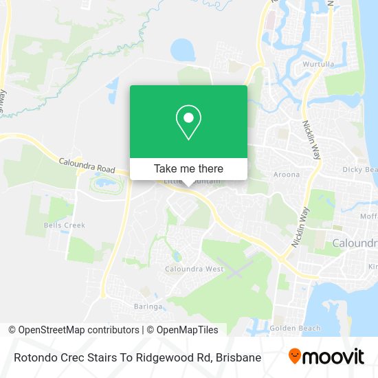 Rotondo Crec Stairs To Ridgewood Rd map