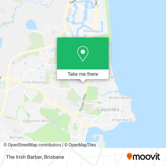The Irish Barber map