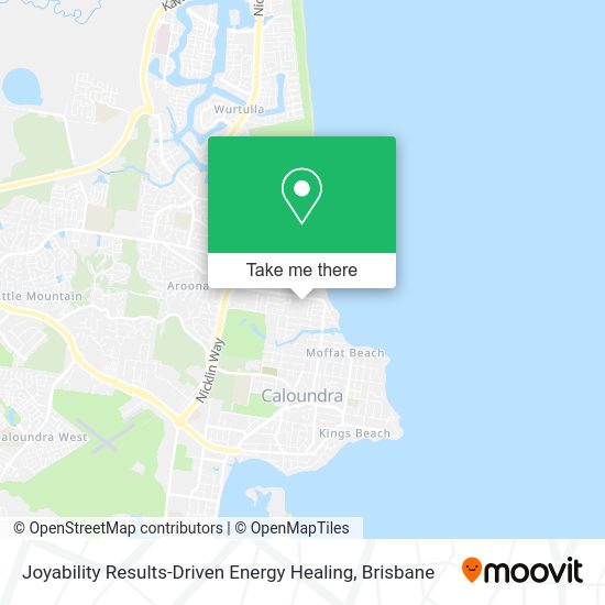 Joyability Results-Driven Energy Healing map