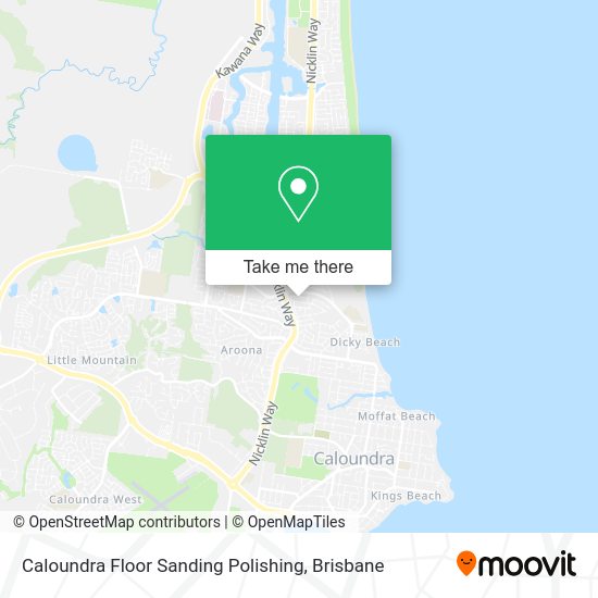Caloundra Floor Sanding Polishing map