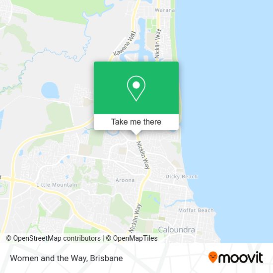 Women and the Way map