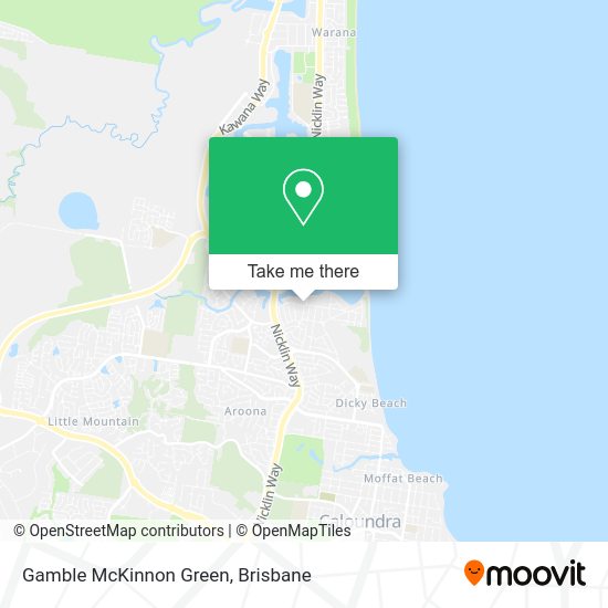 Gamble McKinnon Green map
