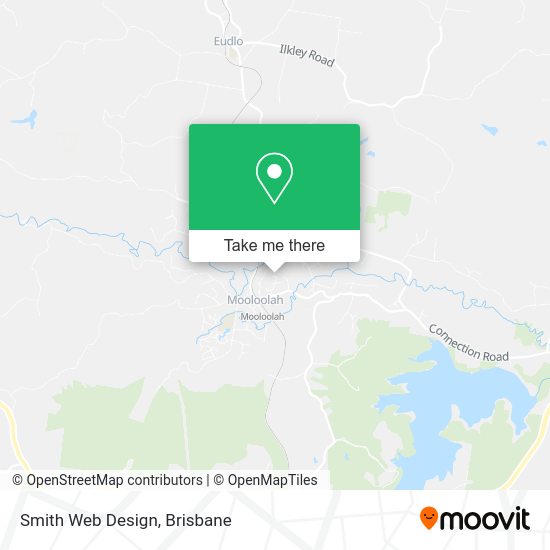 Smith Web Design map