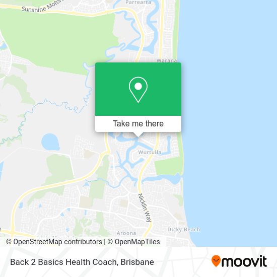 Back 2 Basics Health Coach map