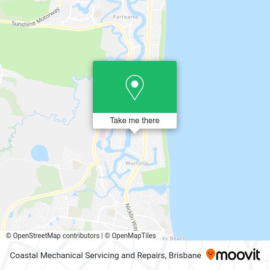 Coastal Mechanical Servicing and Repairs map