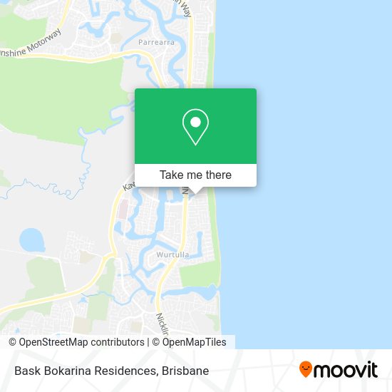 Bask Bokarina Residences map
