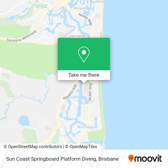 Sun Coast Springboard Platform Diving map