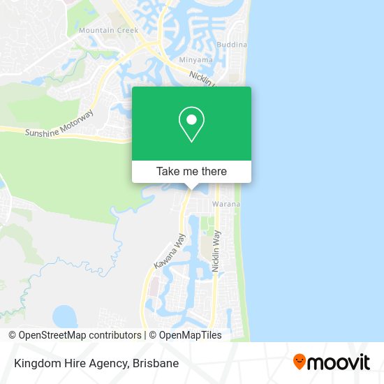 Kingdom Hire Agency map