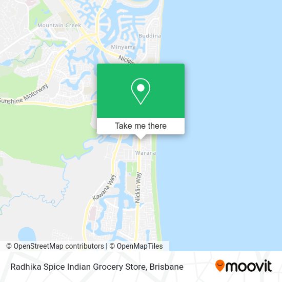 Radhika Spice Indian Grocery Store map