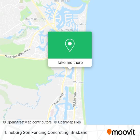 Lineburg Son Fencing Concreting map