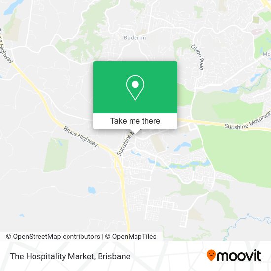 The Hospitality Market map