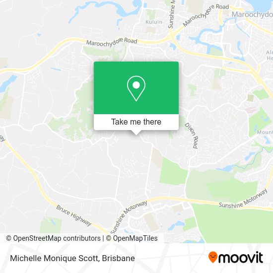Michelle Monique Scott map