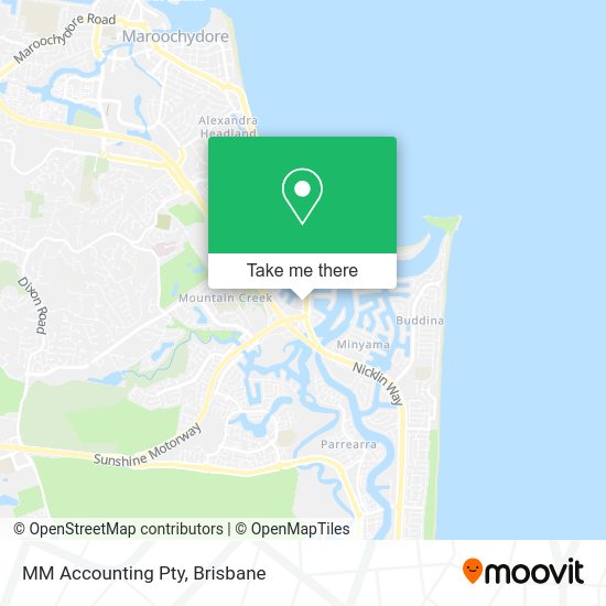MM Accounting Pty map
