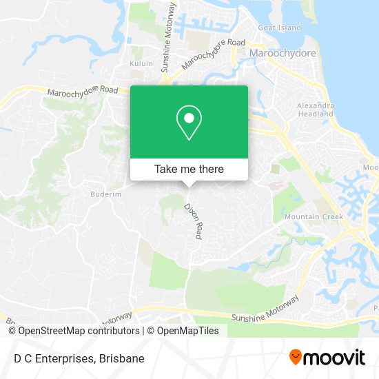D C Enterprises map