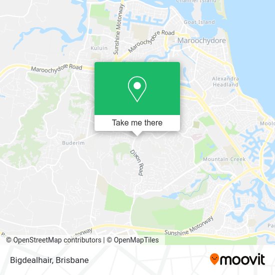 Bigdealhair map