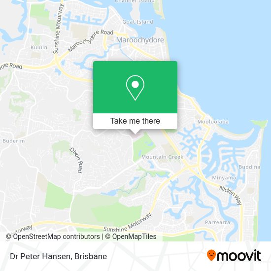 Dr Peter Hansen map