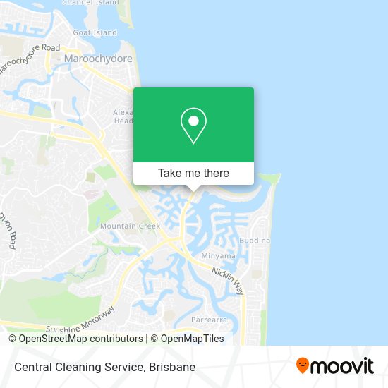 Central Cleaning Service map