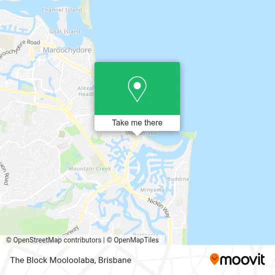 Mapa The Block Mooloolaba