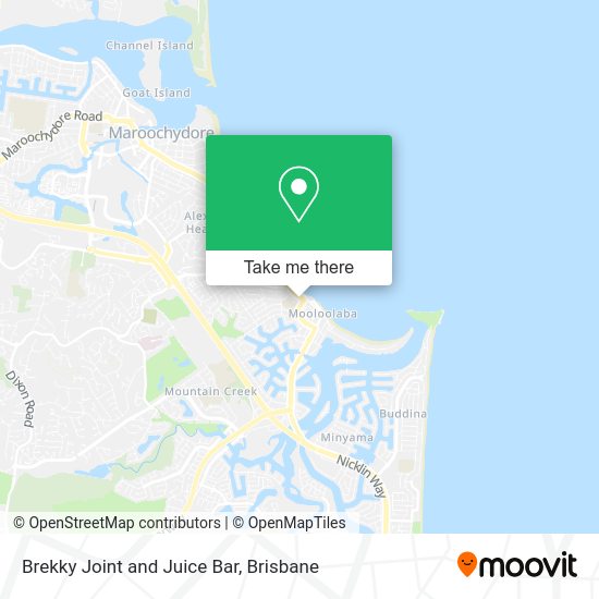Brekky Joint and Juice Bar map