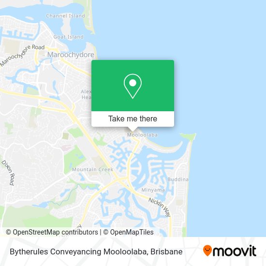 Bytherules Conveyancing Mooloolaba map