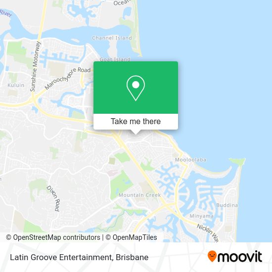 Latin Groove Entertainment map