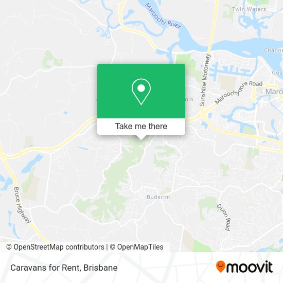 Caravans for Rent map