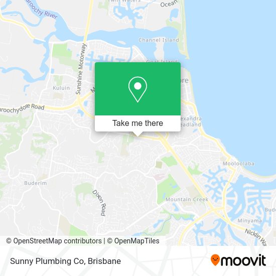 Sunny Plumbing Co map