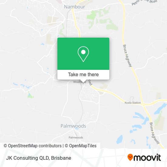 JK Consulting QLD map