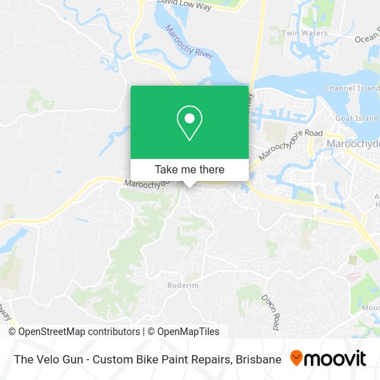 The Velo Gun - Custom Bike Paint Repairs map